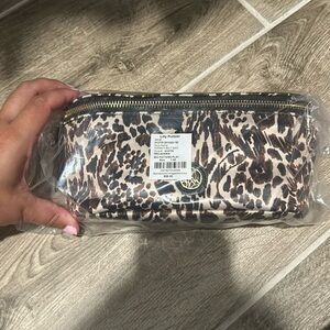 Lilly Pulitzer belt bag in leopard print